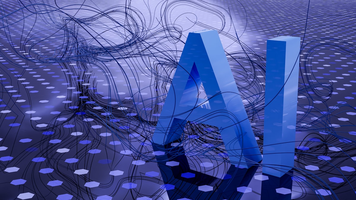 Abstract neural network and brain visualization